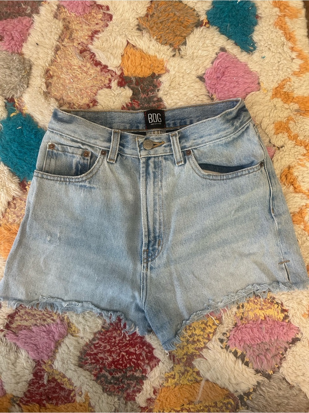 Urban Outfitters | BDG Girlfriend High Rish Denim Shorts